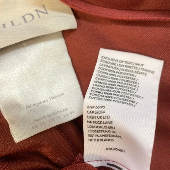 BHLDN Cali Satin Charmeuse Midi Dress By Anthropologie!!🔥🔥🔥 - Picture 16 of 16